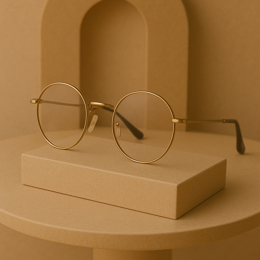 Óculos Redondo Vintage
