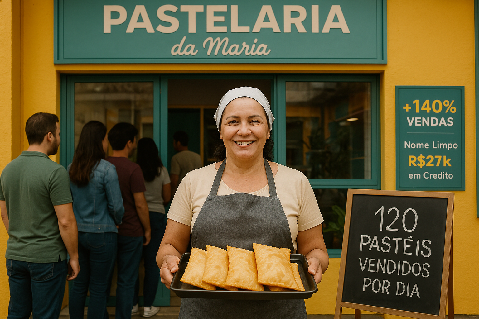 História de sucesso - Pastelaria